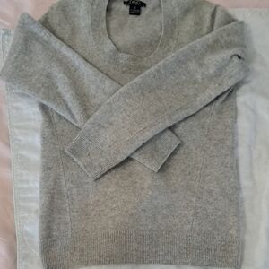 J.Crew Gray Crewneck Sweater — Soft Everyday Knit